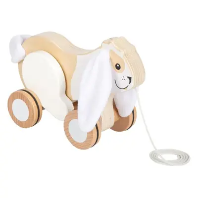 small foot Holz-Ziehtier Hase mit knisternden Ohren