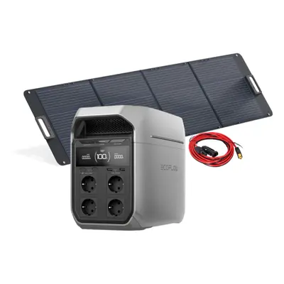 EcoFlow Set Delta 3 Plus Powerstation und 200 Watt Solarmodul 0% MwSt nach §12 Abs. 3 UstG