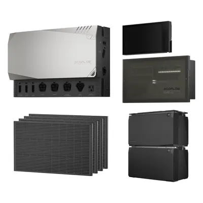 EcoFlow Independence Kit mit 4kWh Power Kit und 400W Solarpanels mit 0% MwSt nach §12 Abs. 3 Ust