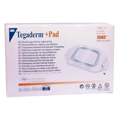 TEGADERM Plus Pad 5x7 cm Fertigverb.3582 50 St.