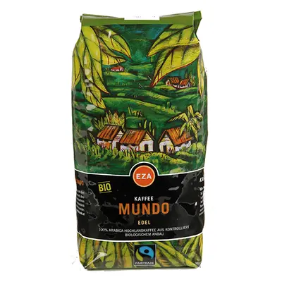 EZA Fairtrade Mundo Edel, Bio-Kaffee, Ganze Bohne, 1kg