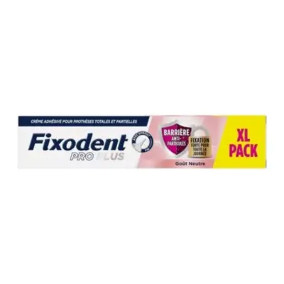 Fixodent Pro Plus Barrier Haftcreme für Voll- und Teilprothesen, 57 g