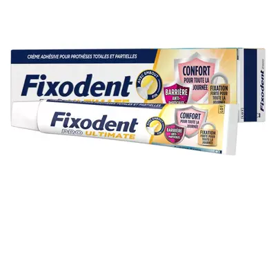 Fixodent Pro Ultimate Haftcreme für Voll- und Teilprothesen Frische 40g