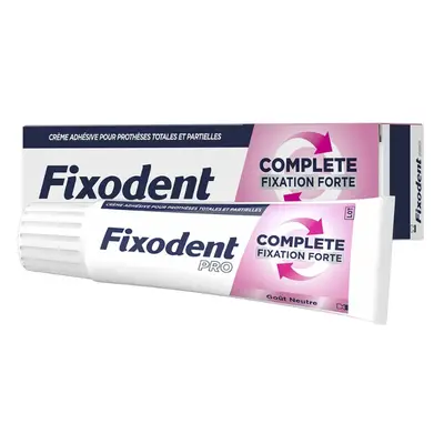 Fixodent Pro Complete Haftcreme Strong Fix Neutraler Geschmack 47g