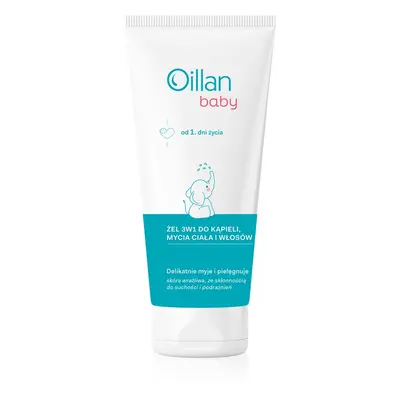 Oillan Baby-Gel und Shampoo-Reiniger für Kinder 3 in 1 200 ml