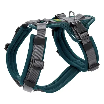 Hunter Geschirr Sicherheit Maldon petrol Hundegeschirr XS / 34 - 49 Centimeter