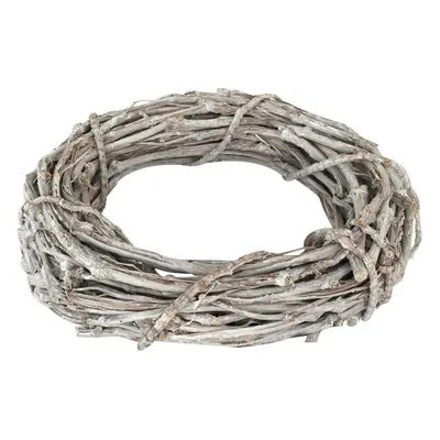 Natur Deko Kranz 38 cm grobe Äste gewickelt Tischkranz Wandkranz Echtholz