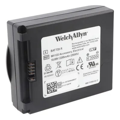 BATT33-R Li Ion Akku Welch Allyn CP50 Akkutyp BATT33, Elektrokardiogramm 901122
