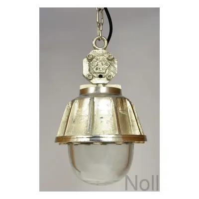 Deckenlampe Industrial Glas