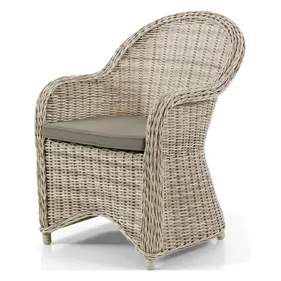 Brafab, Paulina Sessel beige Kunststoff-Rattan